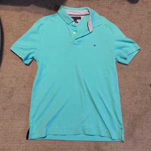Tommy Hilfiger Turquoise Polo